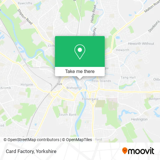 Card Factory map