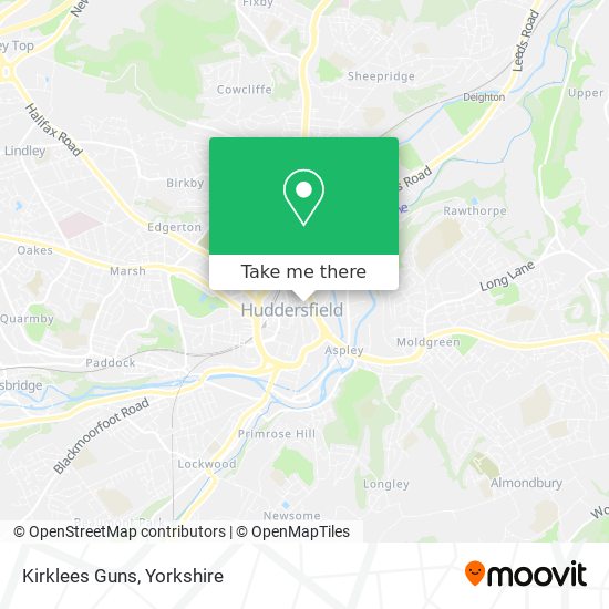 Kirklees Guns map