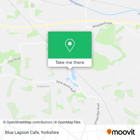 Blue Lagoon Cafe map