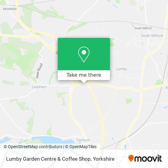 Lumby Garden Centre & Coffee Shop map