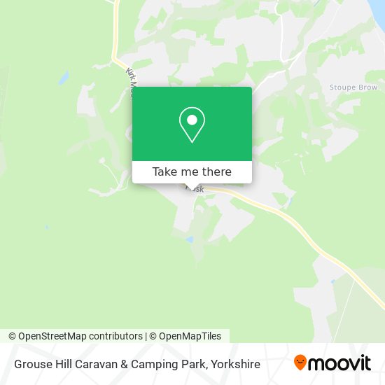 Grouse Hill Caravan & Camping Park map