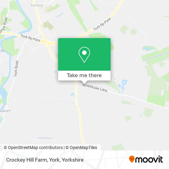 Crockey Hill Farm, York map