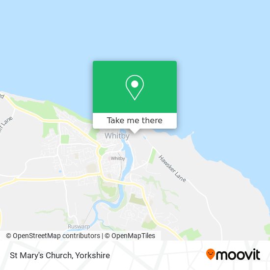 St Mary's Church map