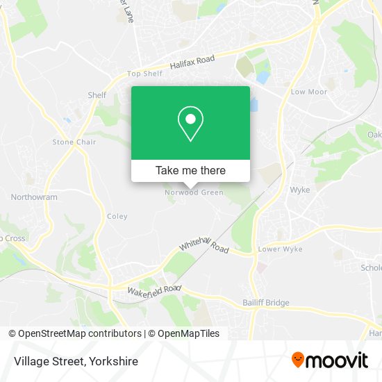 Village Street map