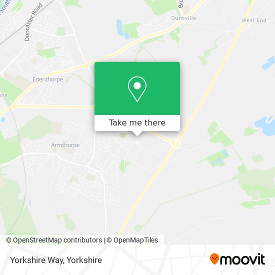 Yorkshire Way map