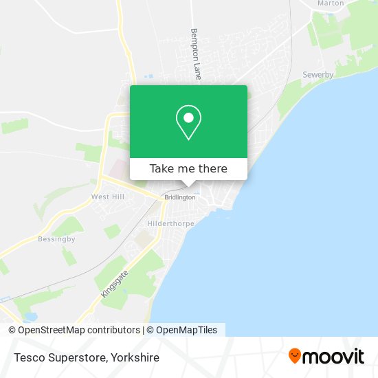 Tesco Superstore map