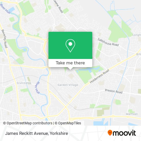 James Reckitt Avenue map