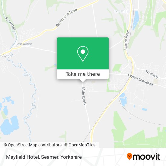 Mayfield Hotel, Seamer map