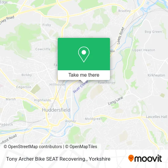 Tony Archer Bike SEAT Recovering. map