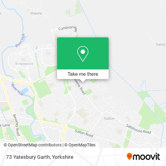 73 Yatesbury Garth map