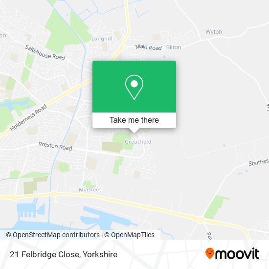 21 Felbridge Close map