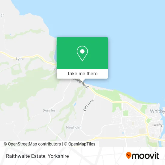 Raithwaite Estate map
