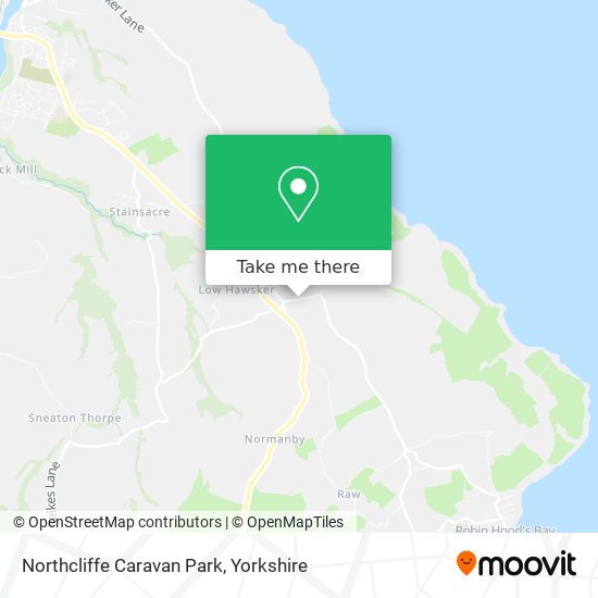 Northcliffe Caravan Park map