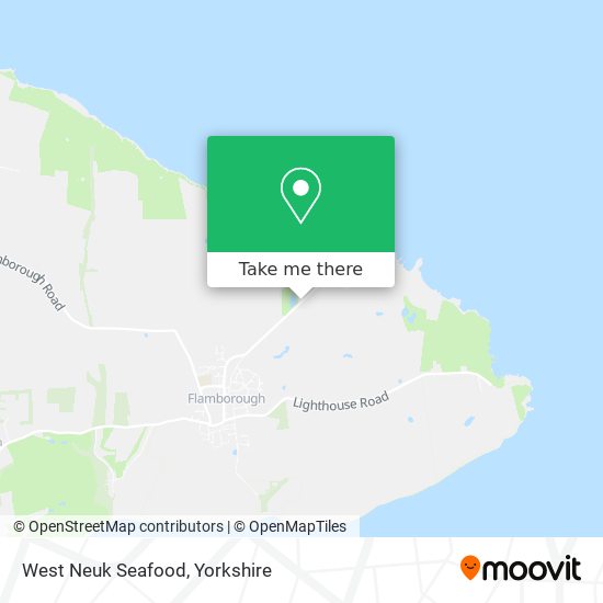 West Neuk Seafood map