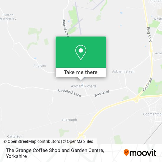 The Grange Coffee Shop and Garden Centre map