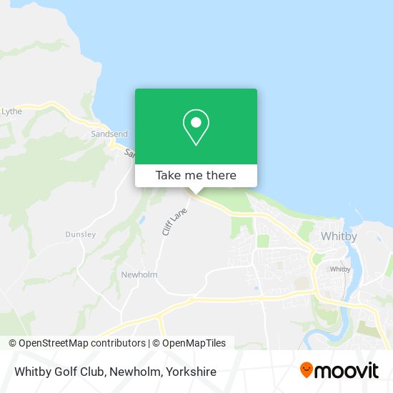 Whitby Golf Club, Newholm map