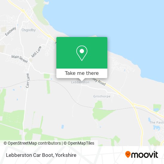 Lebberston Car Boot map