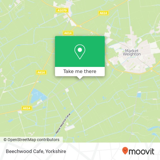 Beechwood Cafe, Market Weighton Road Market Weighton York YO43 3 map