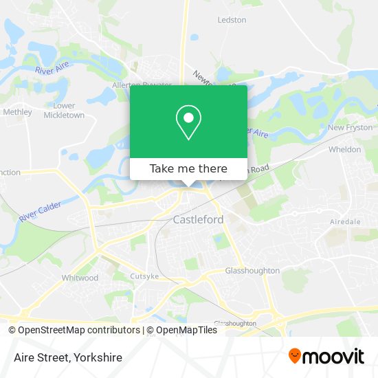 Aire Street map