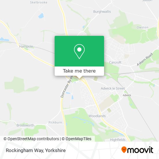 Rockingham Way map