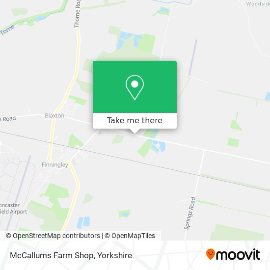 McCallums Farm Shop map