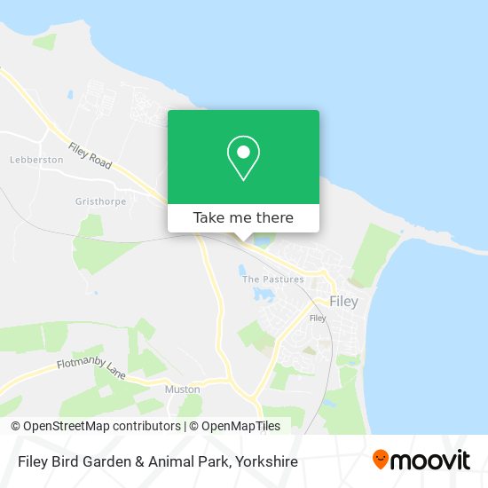 How to get to Filey Bird Garden & Animal Park in Gristhorpe by Bus or Train?