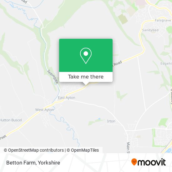 Betton Farm map