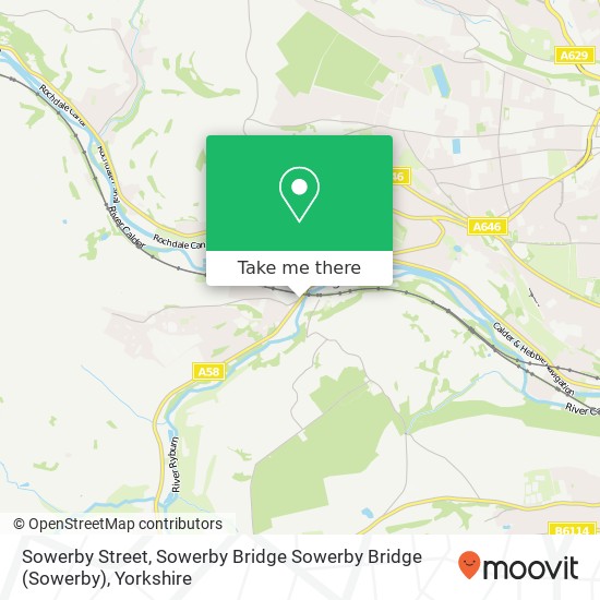 Sowerby Street, Sowerby Bridge Sowerby Bridge map