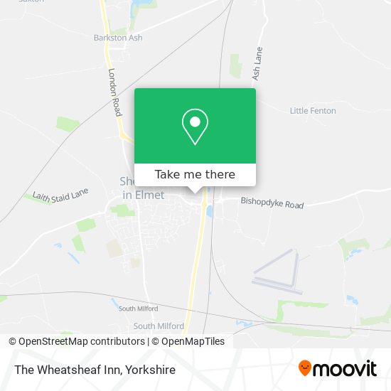 The Wheatsheaf Inn map
