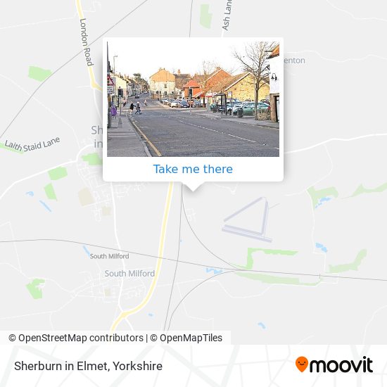 Sherburn in Elmet map