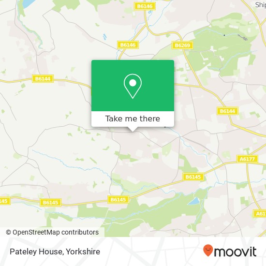 Pateley House map