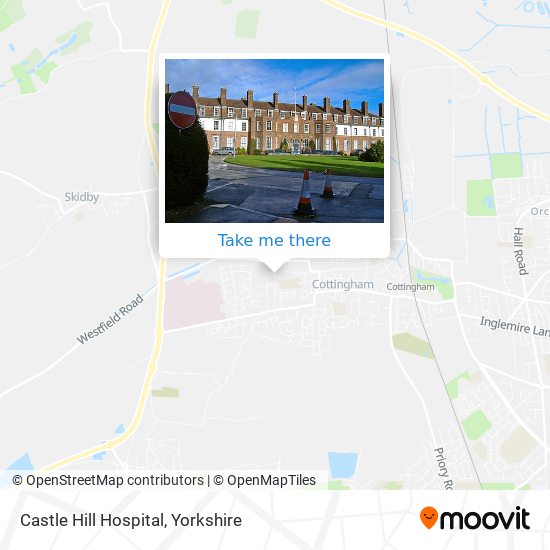 Castle Hill Hospital map