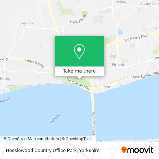 Hesslewood Country Office Park map
