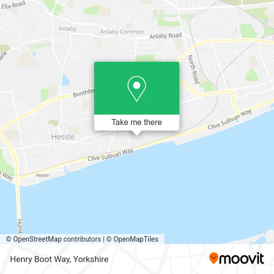 Henry Boot Way map