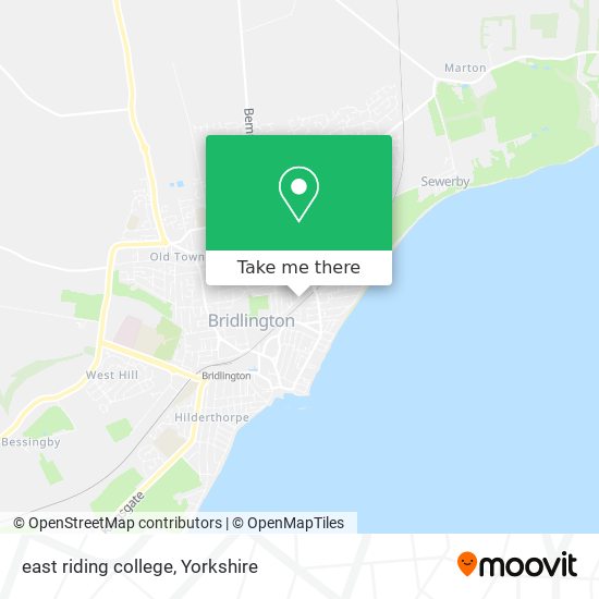 east riding college map