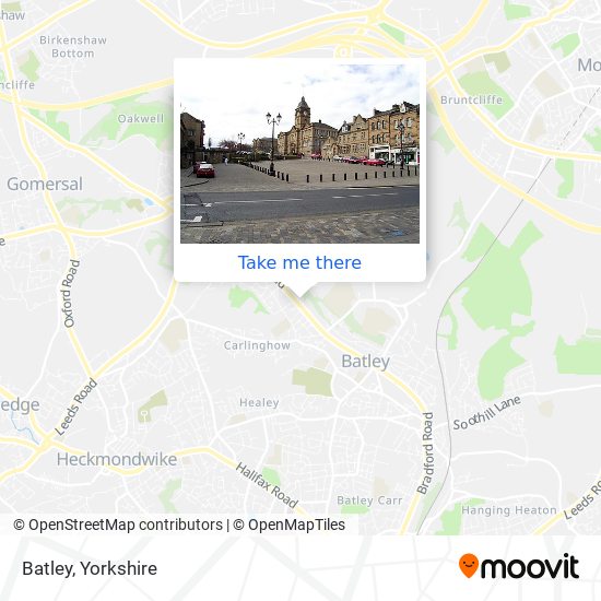 Batley map