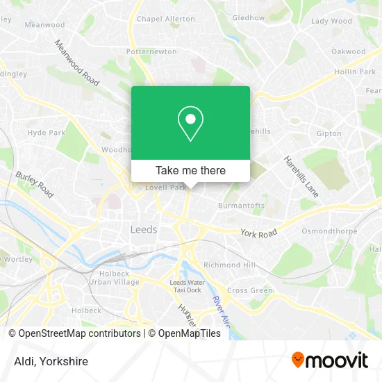 Aldi map