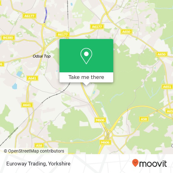 Euroway Trading map