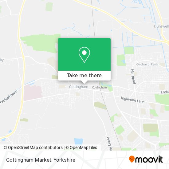 Cottingham Market map