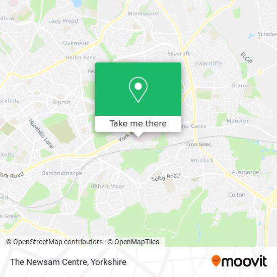 The Newsam Centre map