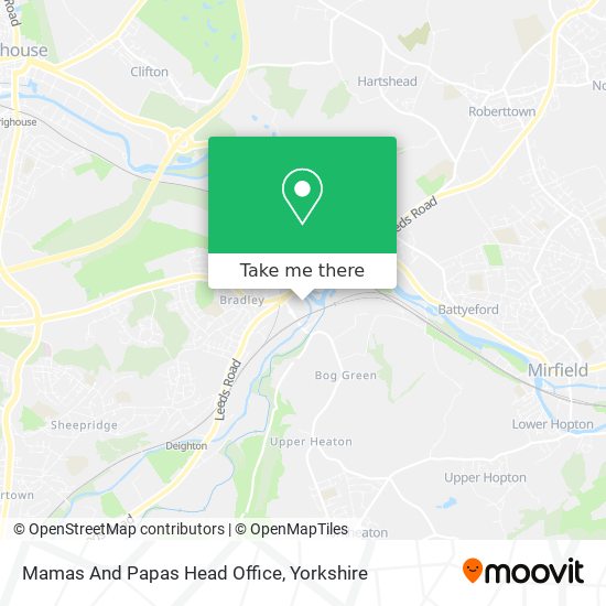 Mamas And Papas Head Office map