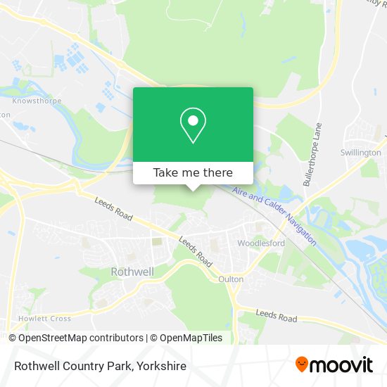 Rothwell Country Park map