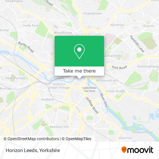 Horizon Leeds map