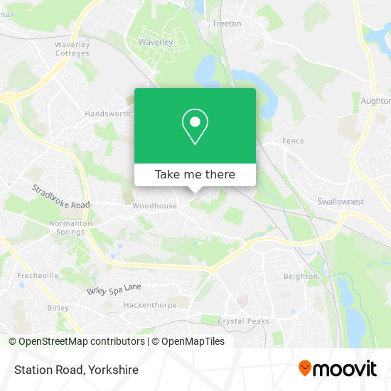 Station Road map