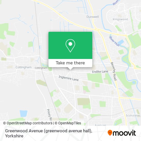 Greenwood Avenue (greenwood avenue hall) map