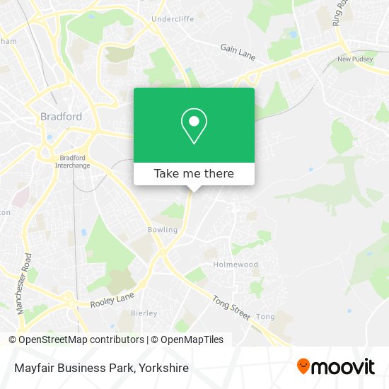 Mayfair Business Park map