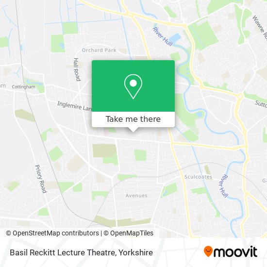 Basil Reckitt Lecture Theatre map