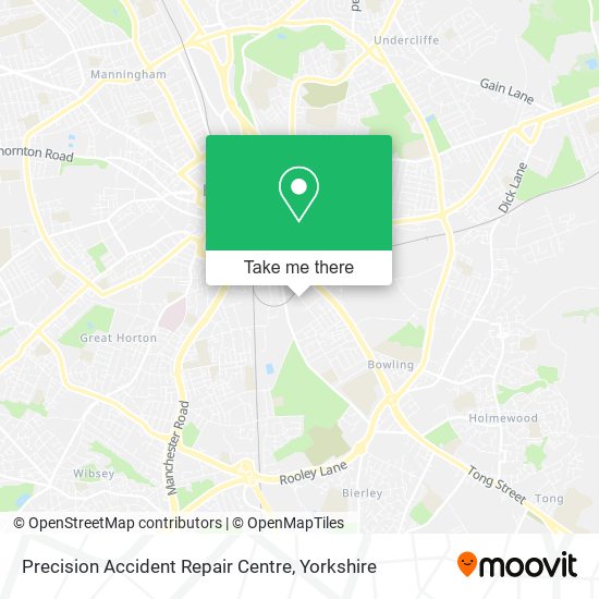 Precision Accident Repair Centre map