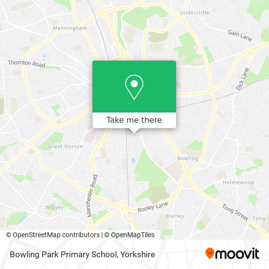 Bowling Park Primary School map