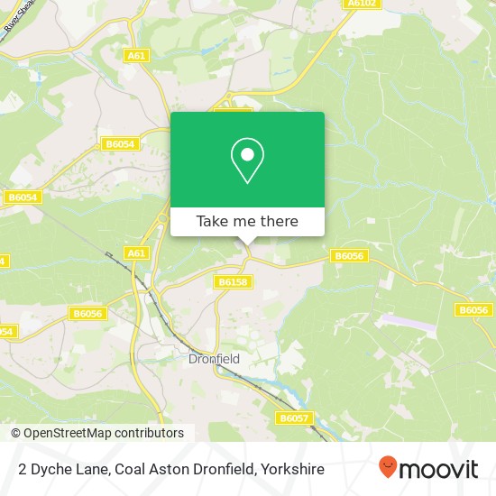 2 Dyche Lane, Coal Aston Dronfield map